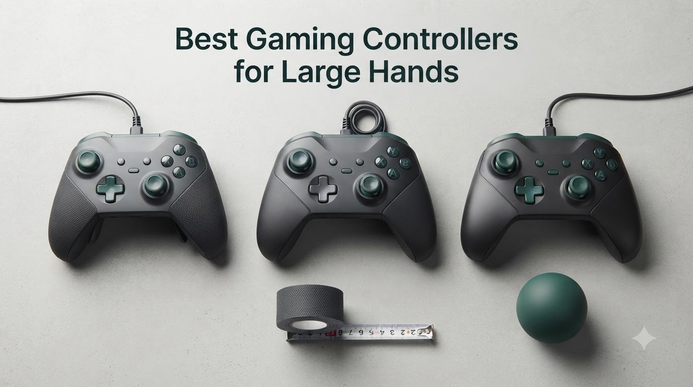 Best Gaming Controllers for Large Hands