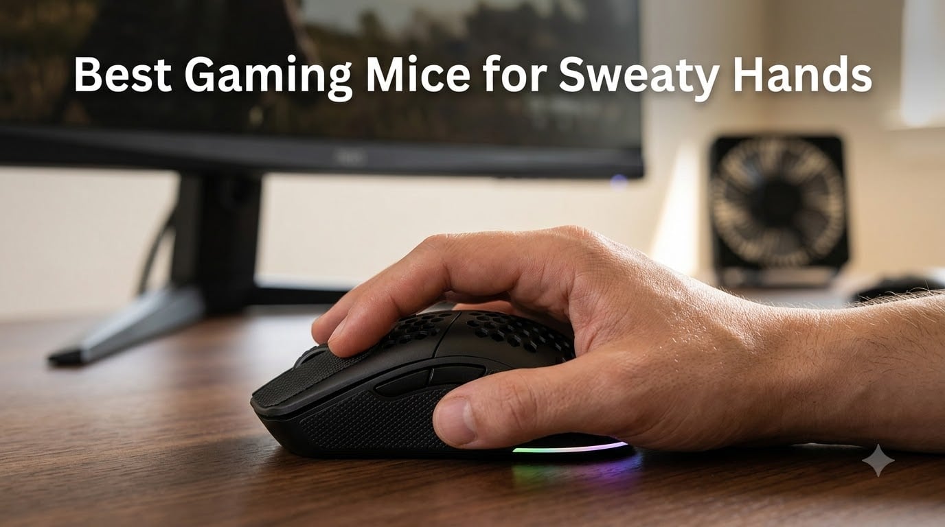 Best Gaming Mice for Sweaty Hands