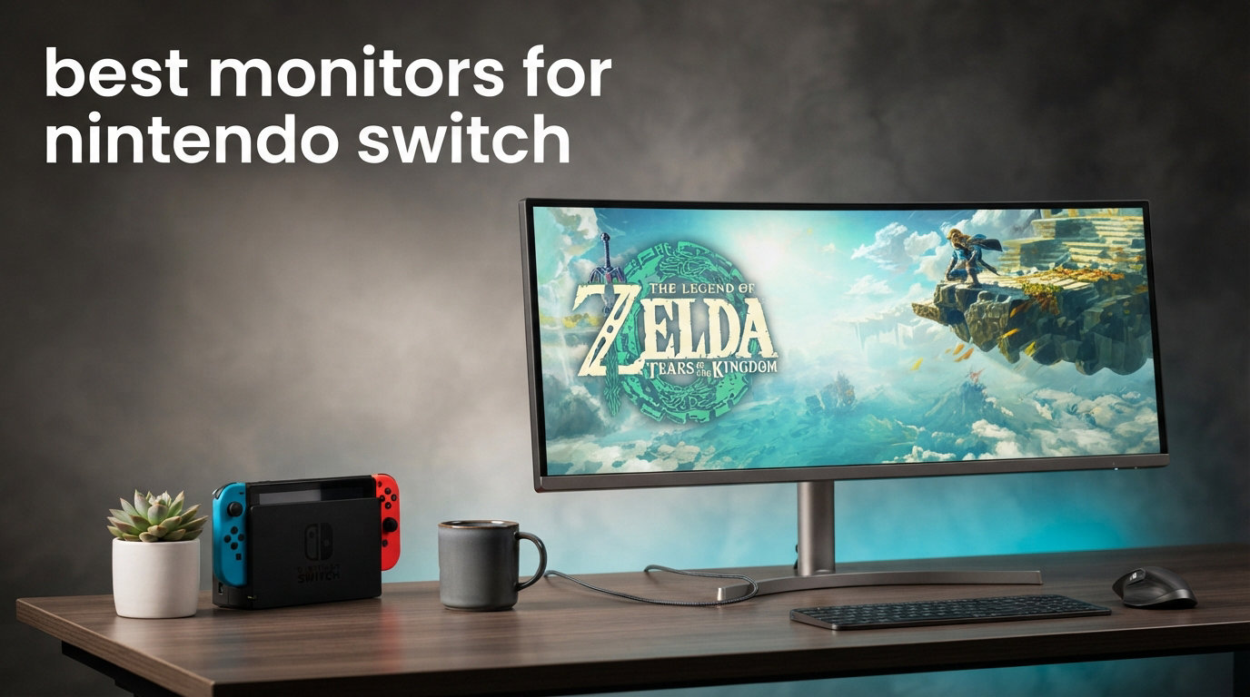 best monitors for nintendo switch