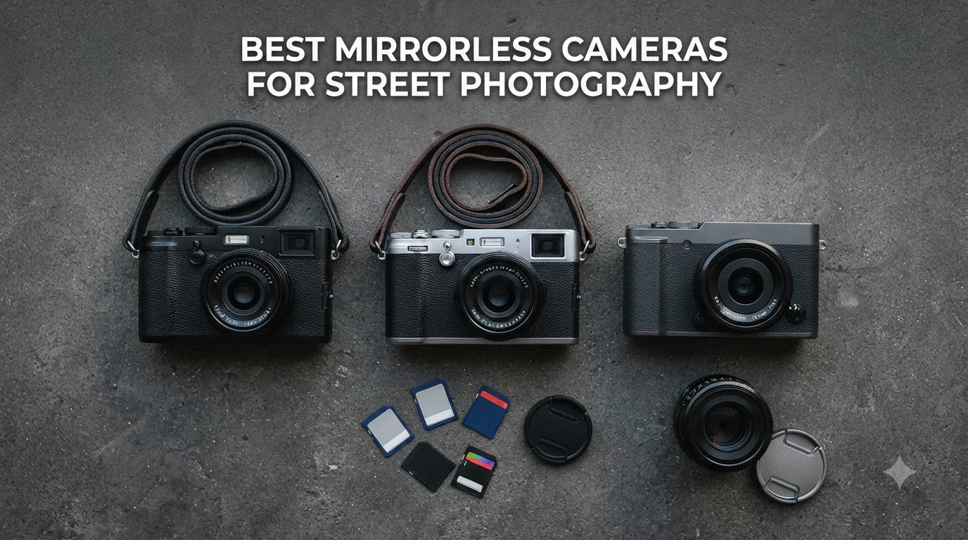 Best Mirrorless Cameras for Street Photography