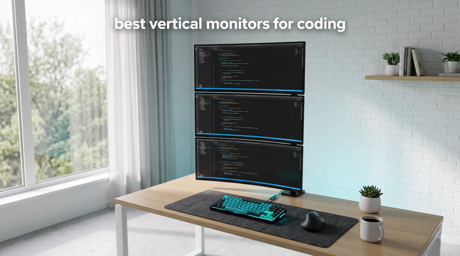 best vertical monitors for coding