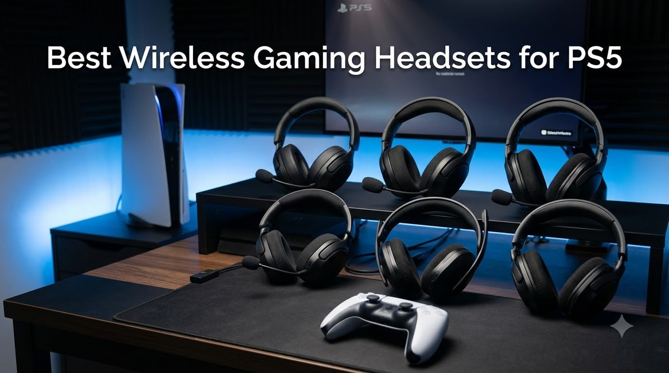Best Wireless Gaming Headsets for PS5