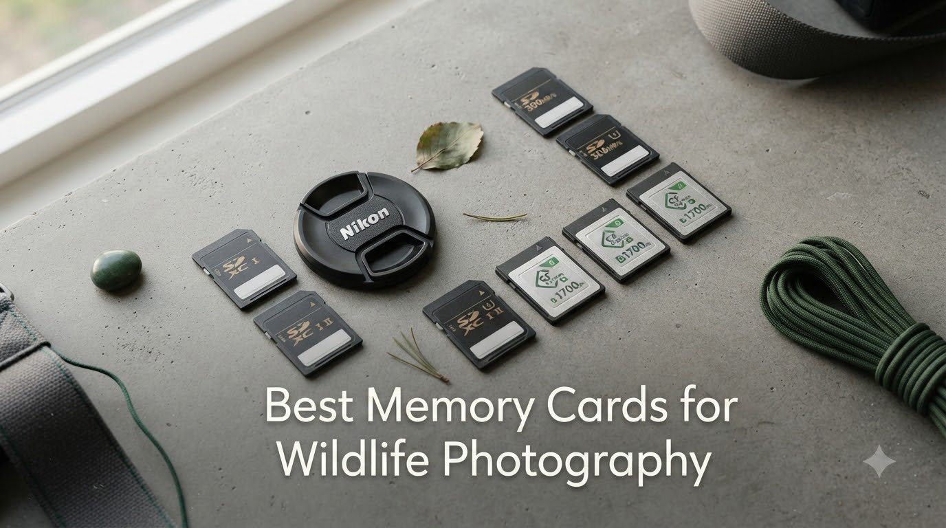 Best Memory Cards for Wildlife Photography