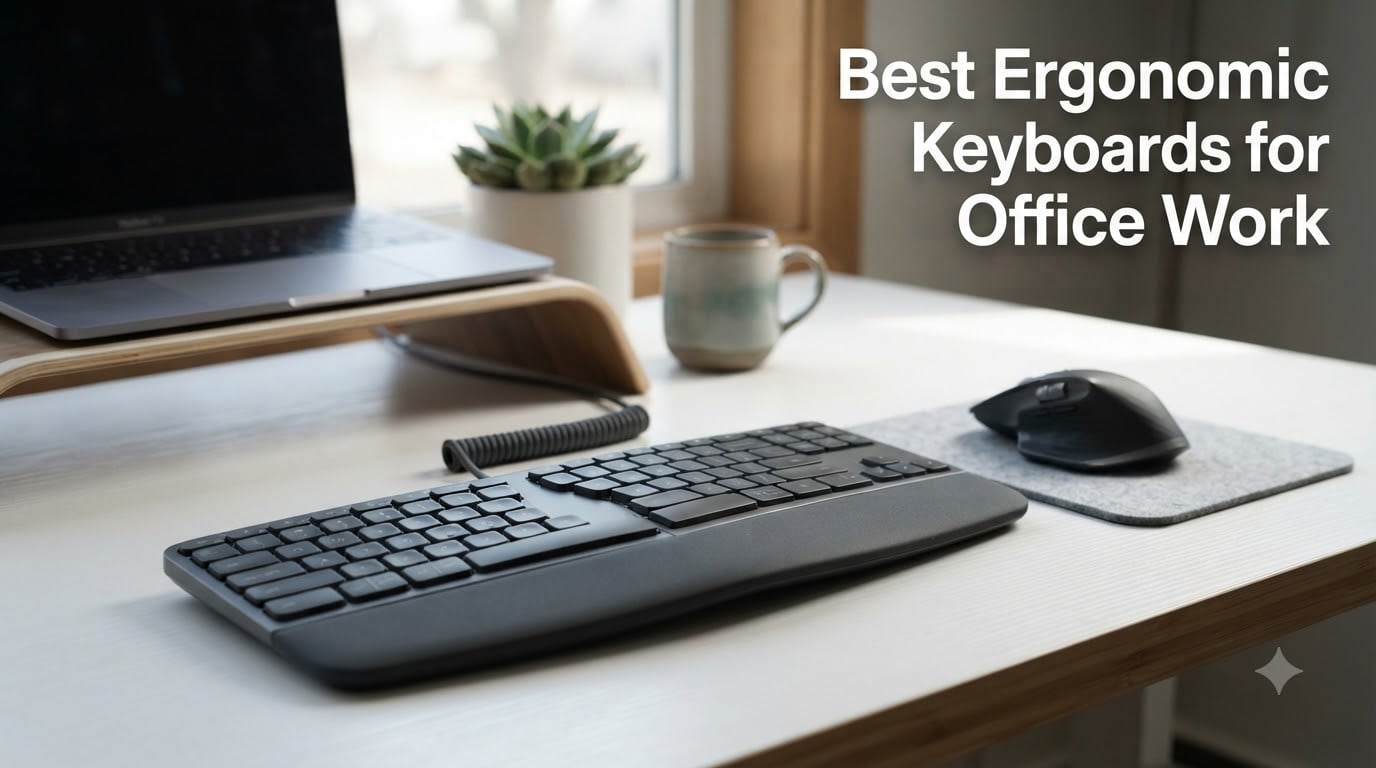 Best Ergonomic Keyboards for Office Work