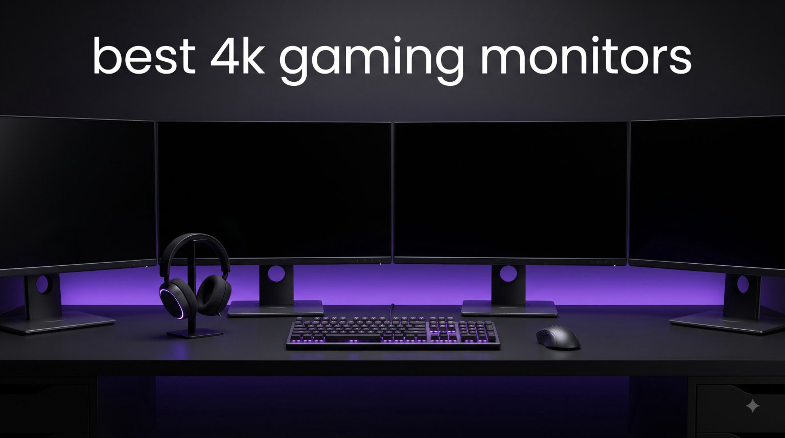 best 4k gaming monitors