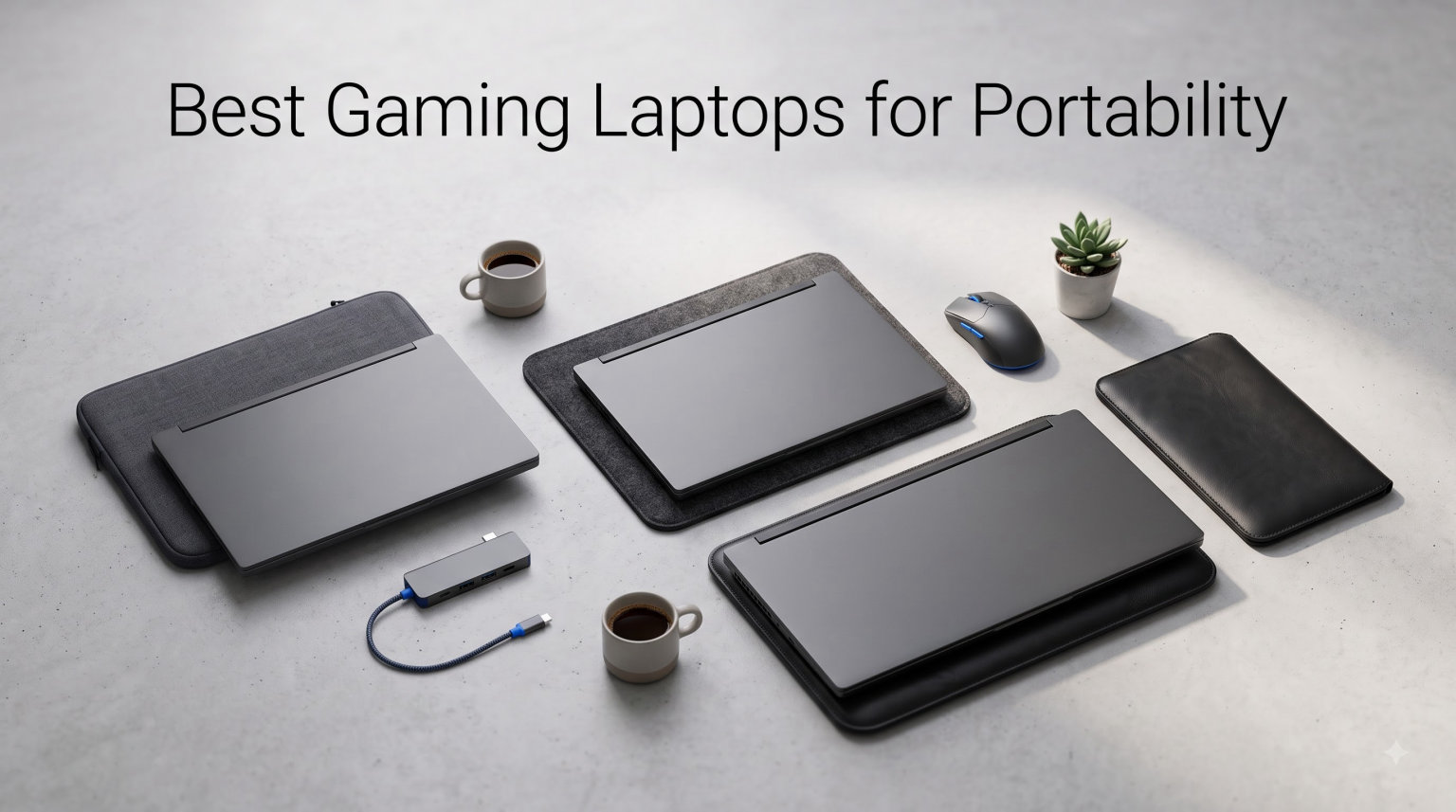 Best Gaming Laptops for Portability
