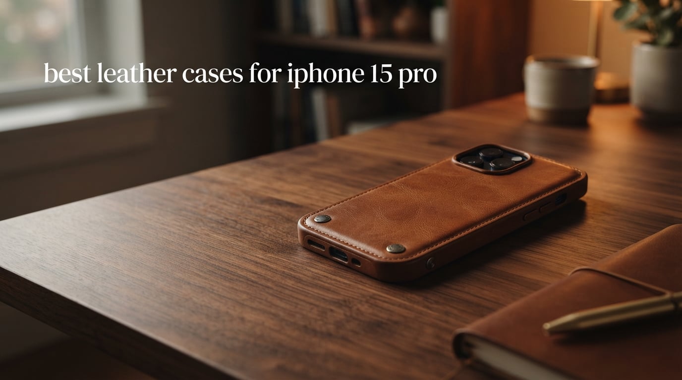 best leather cases for iphone 15 pro