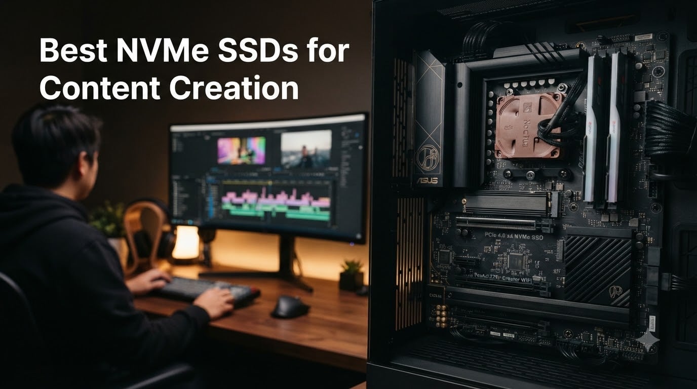 Best NVMe SSDs for Content Creation