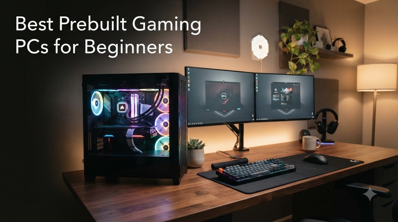 Best Prebuilt Gaming PCs for Beginners