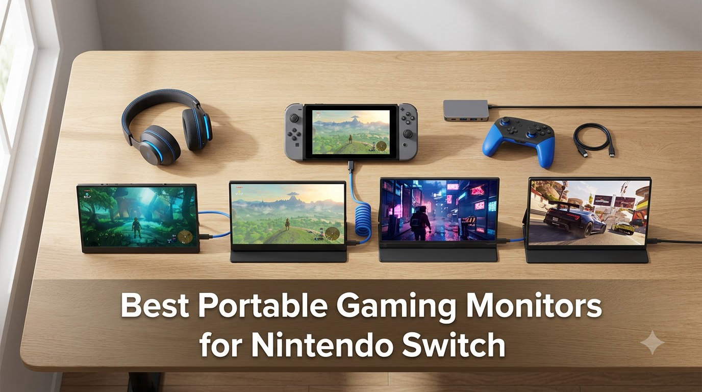 Best Portable Gaming Monitors for Nintendo Switch