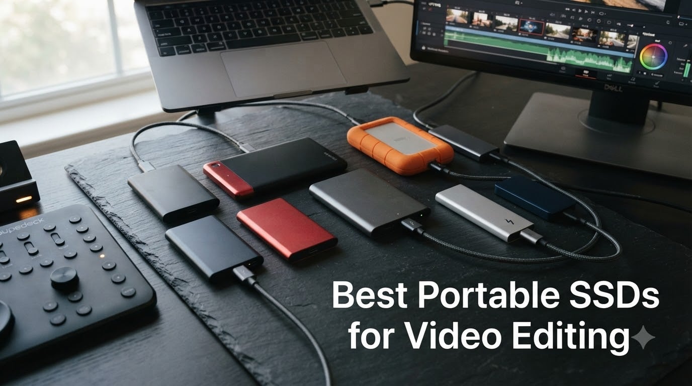 Best Portable SSDs for Video Editing