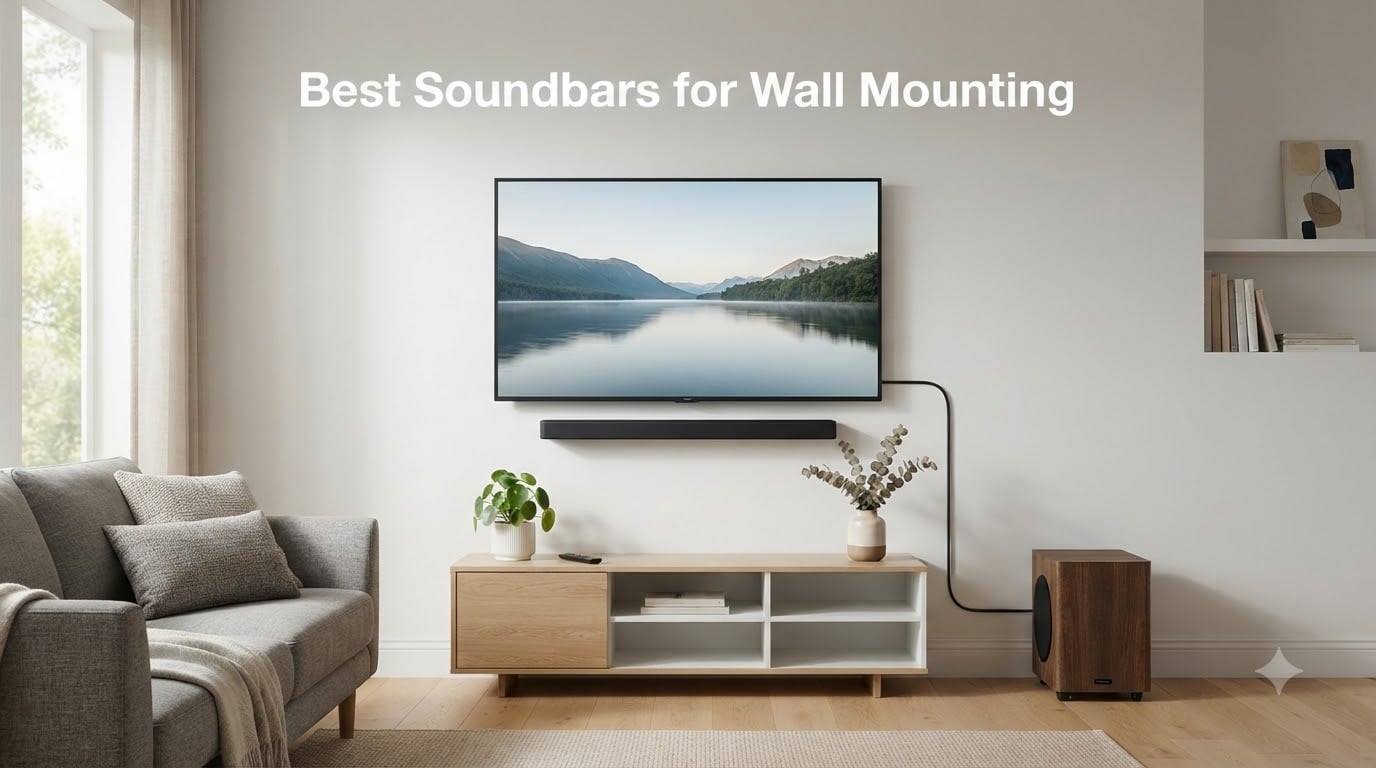 Best Soundbars for Wall Mounting