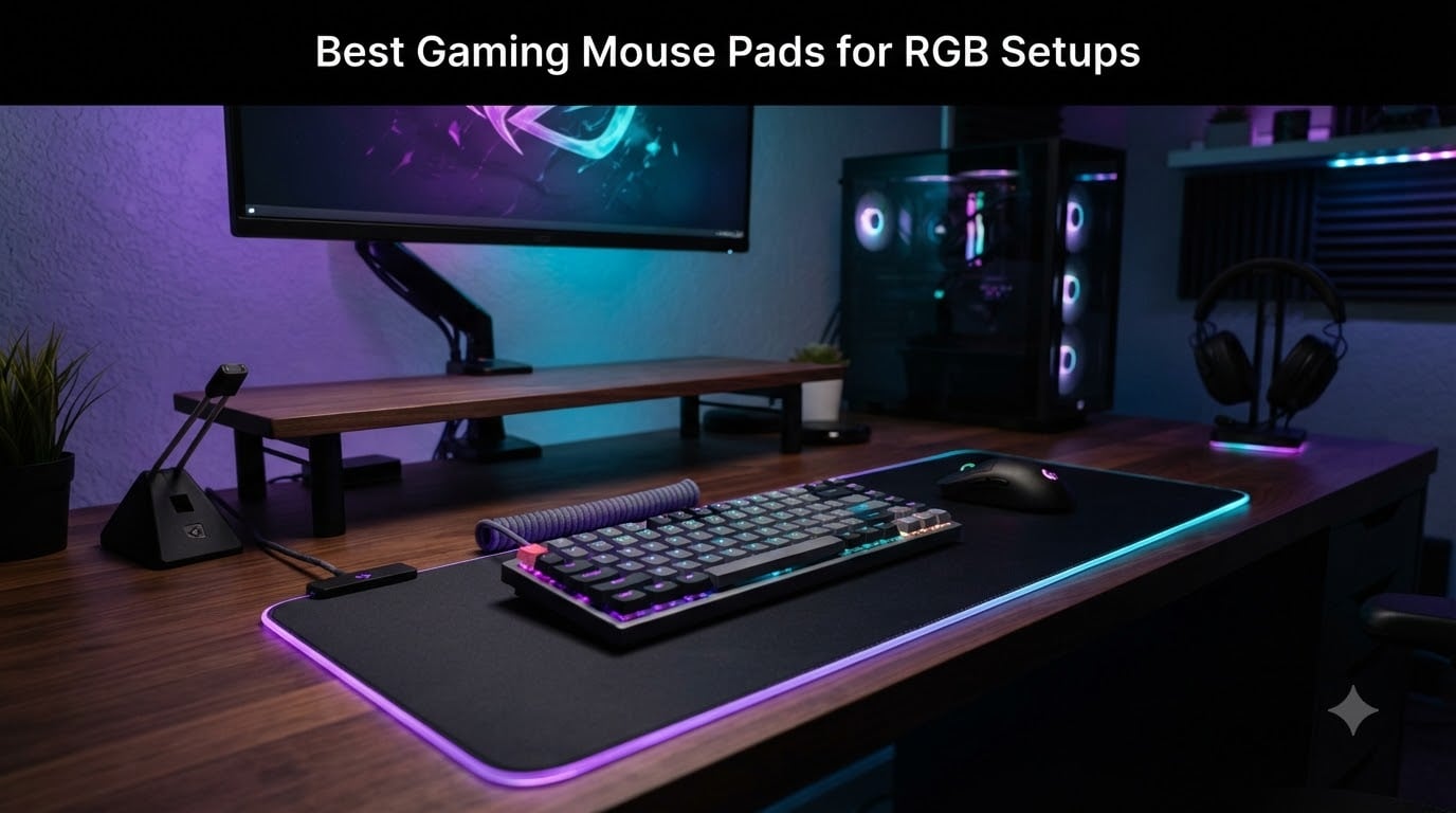 Best Gaming Mouse Pads for RGB Setups