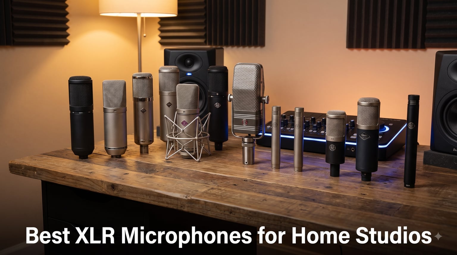 Best XLR Microphones for Home Studios