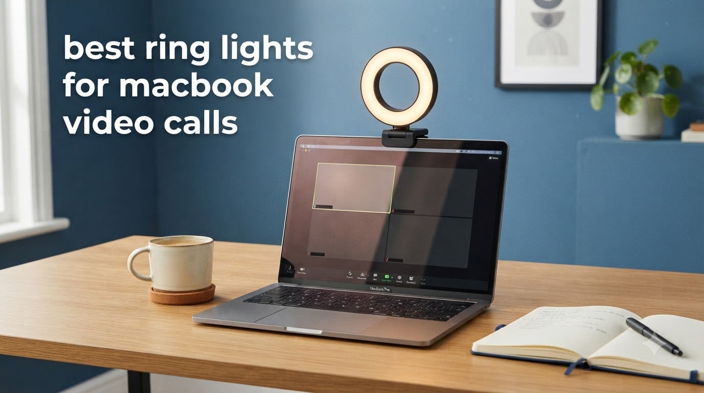 best ring lights for macbook video calls