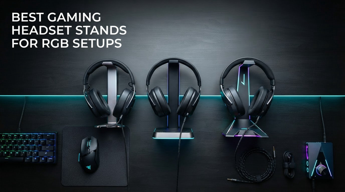 Best Gaming Headset Stands for RGB Setups