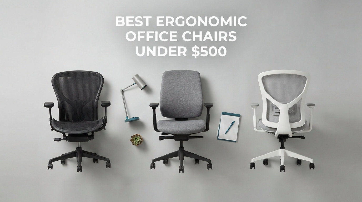 best ergonomic office chairs under $500