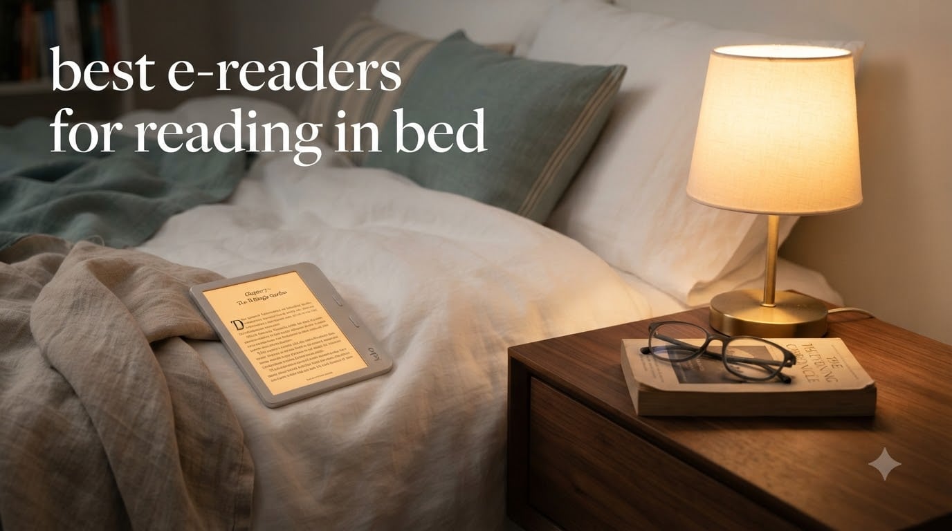 best e-readers for reading in bed