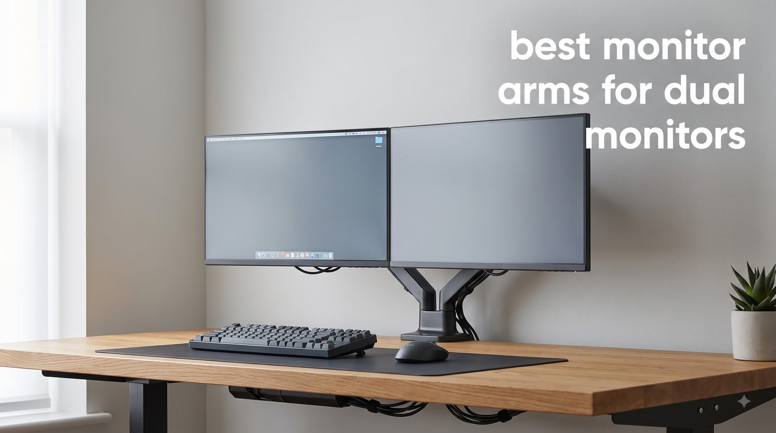 best monitor arms for dual monitors