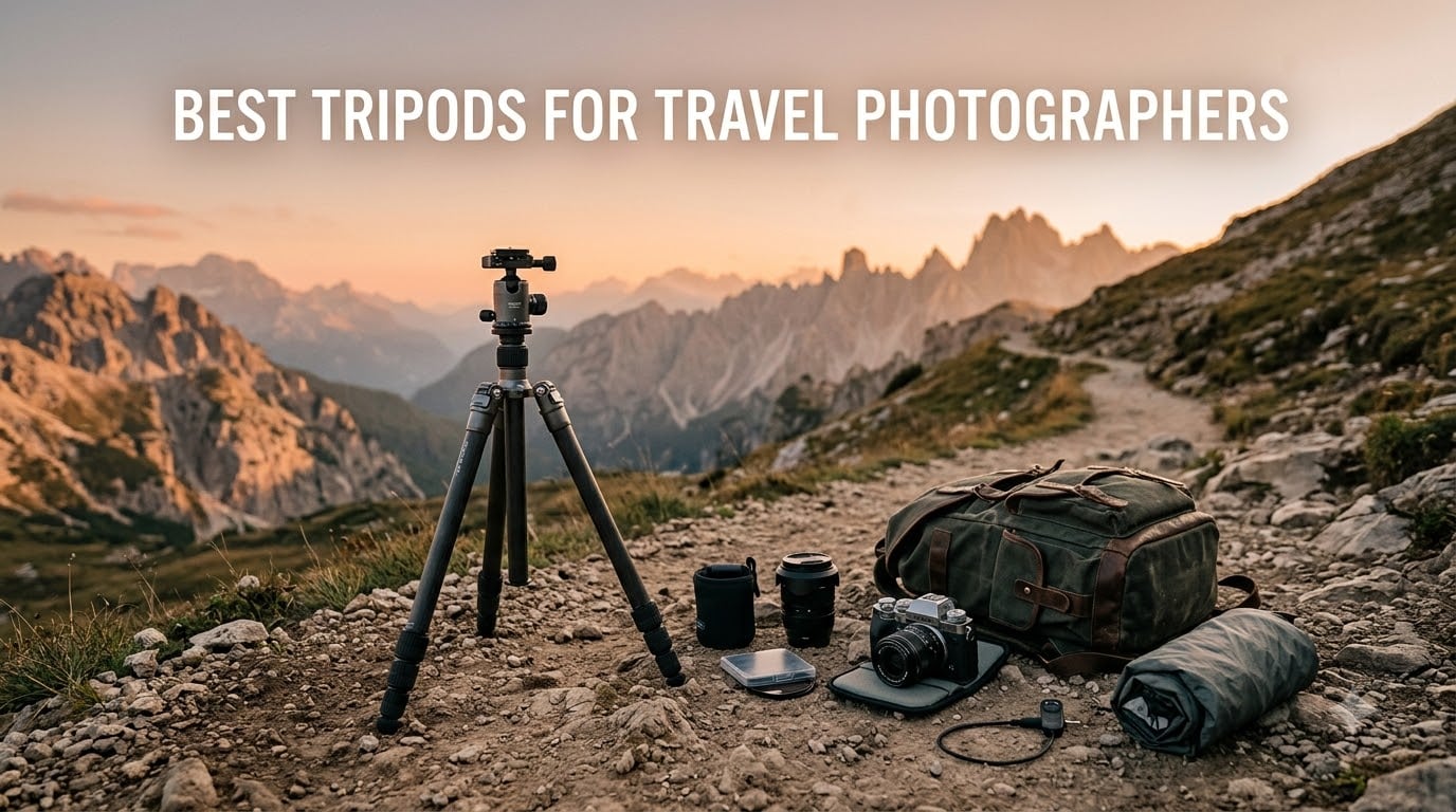 best tripods for travel photographers