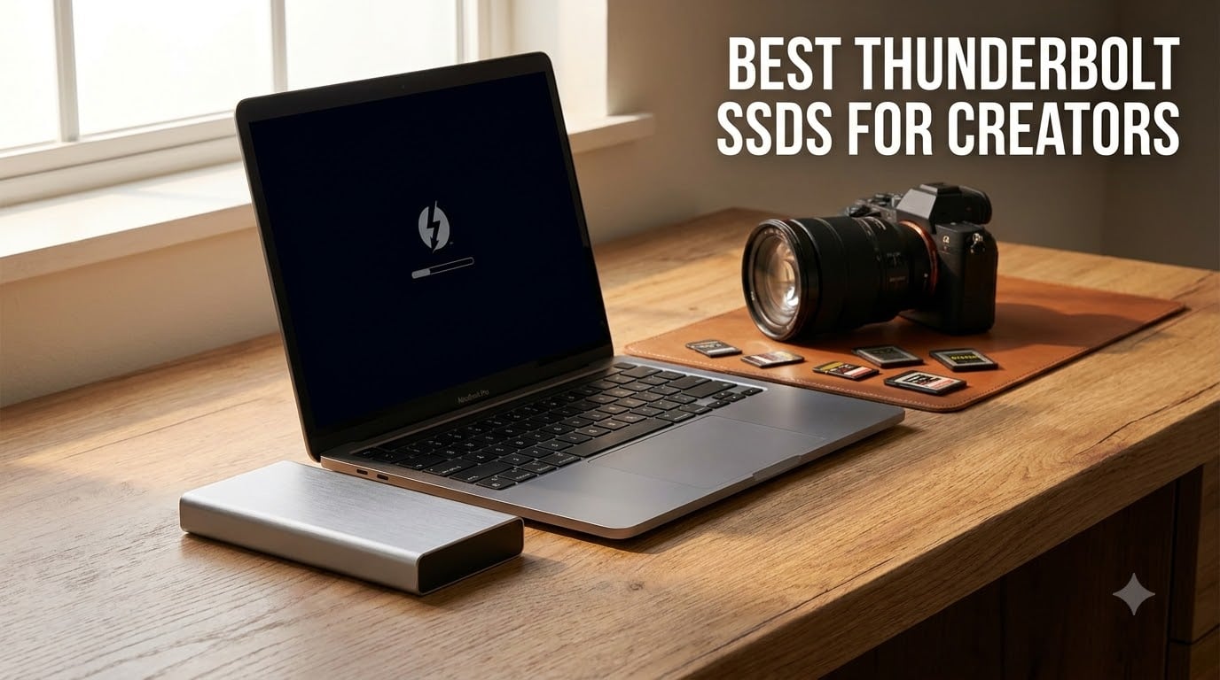 best thunderbolt ssds for creators