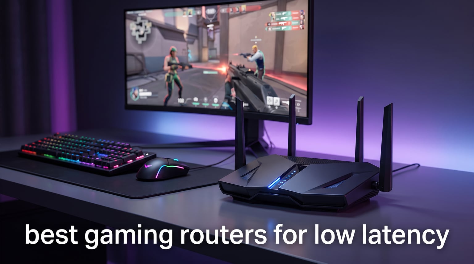 best gaming routers for low latency