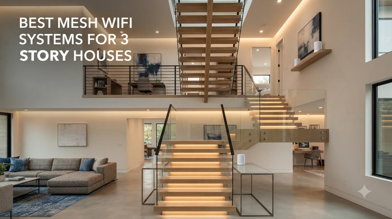 best mesh wifi systems for 3 story houses