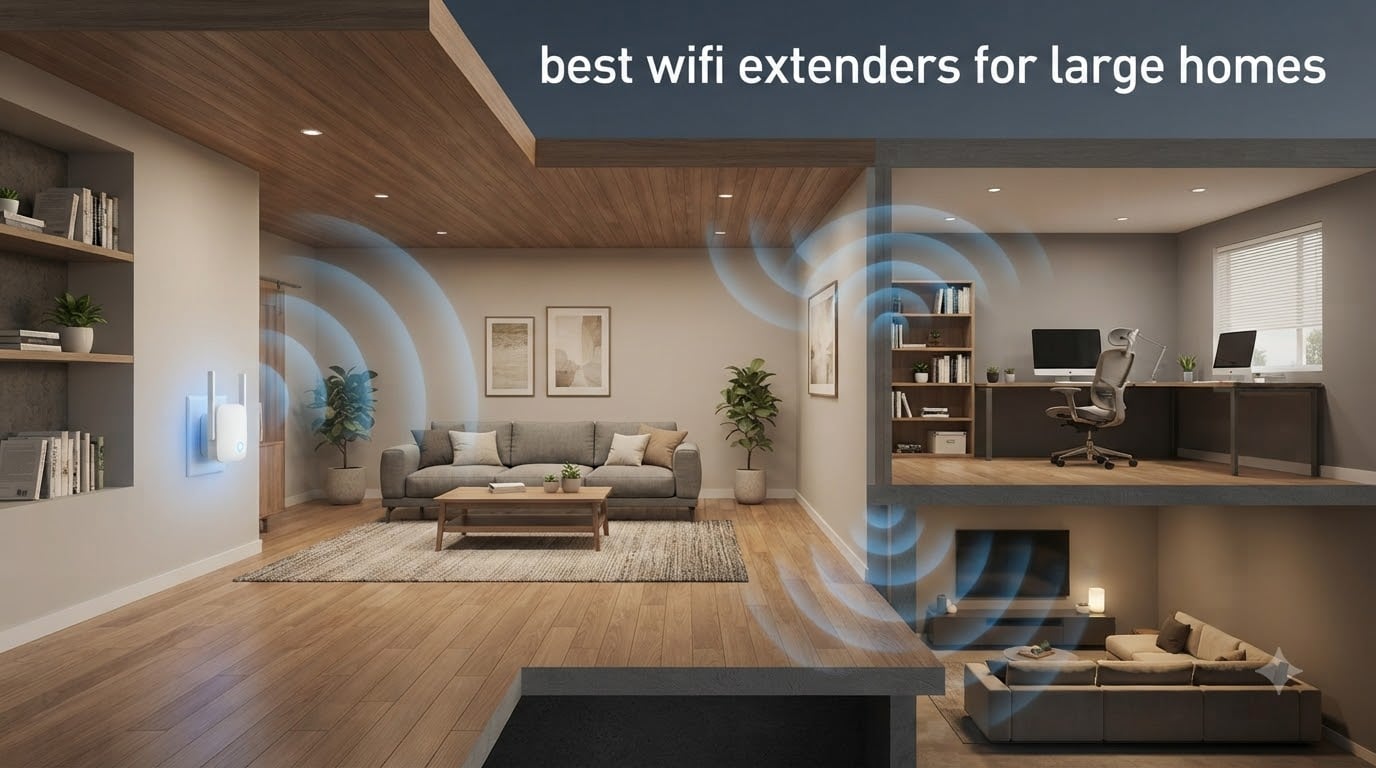 best wifi extenders for large homes