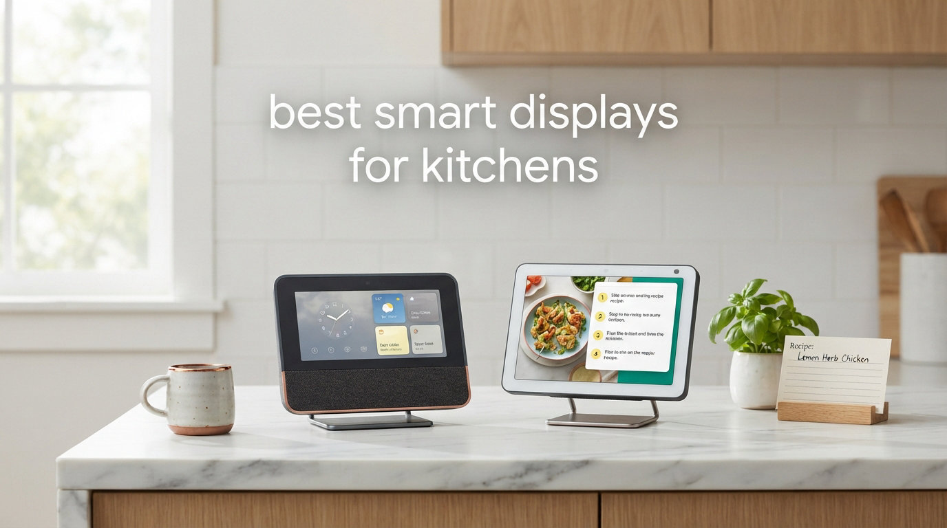 best smart displays for kitchens