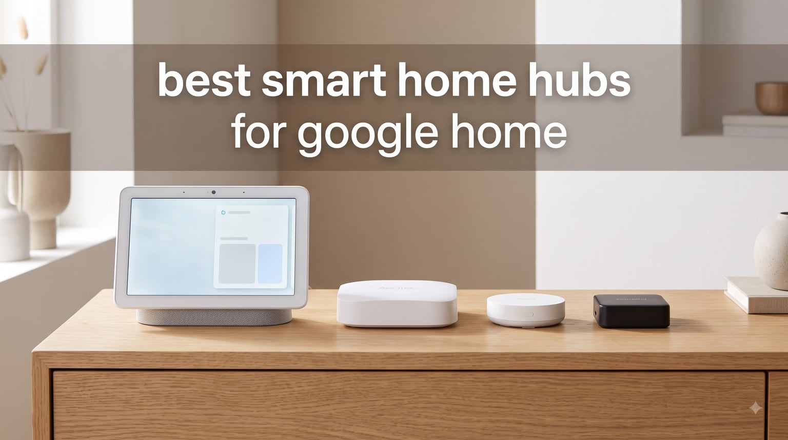 best smart home hubs for google home