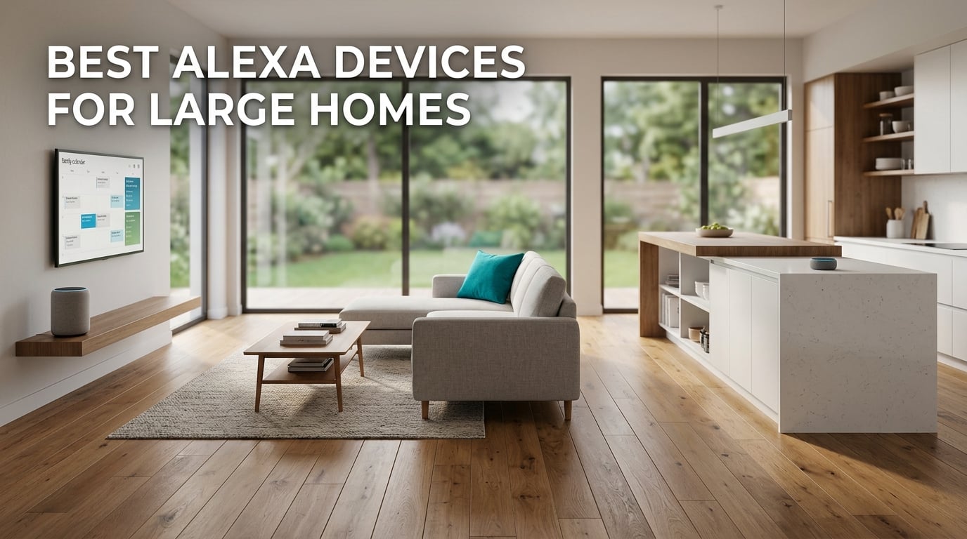 best alexa devices for large homes