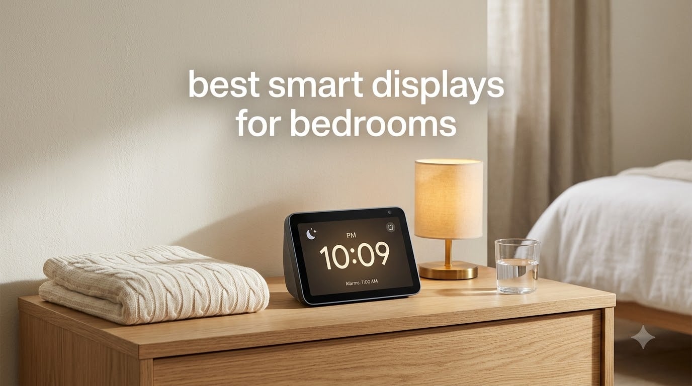 best smart displays for bedrooms