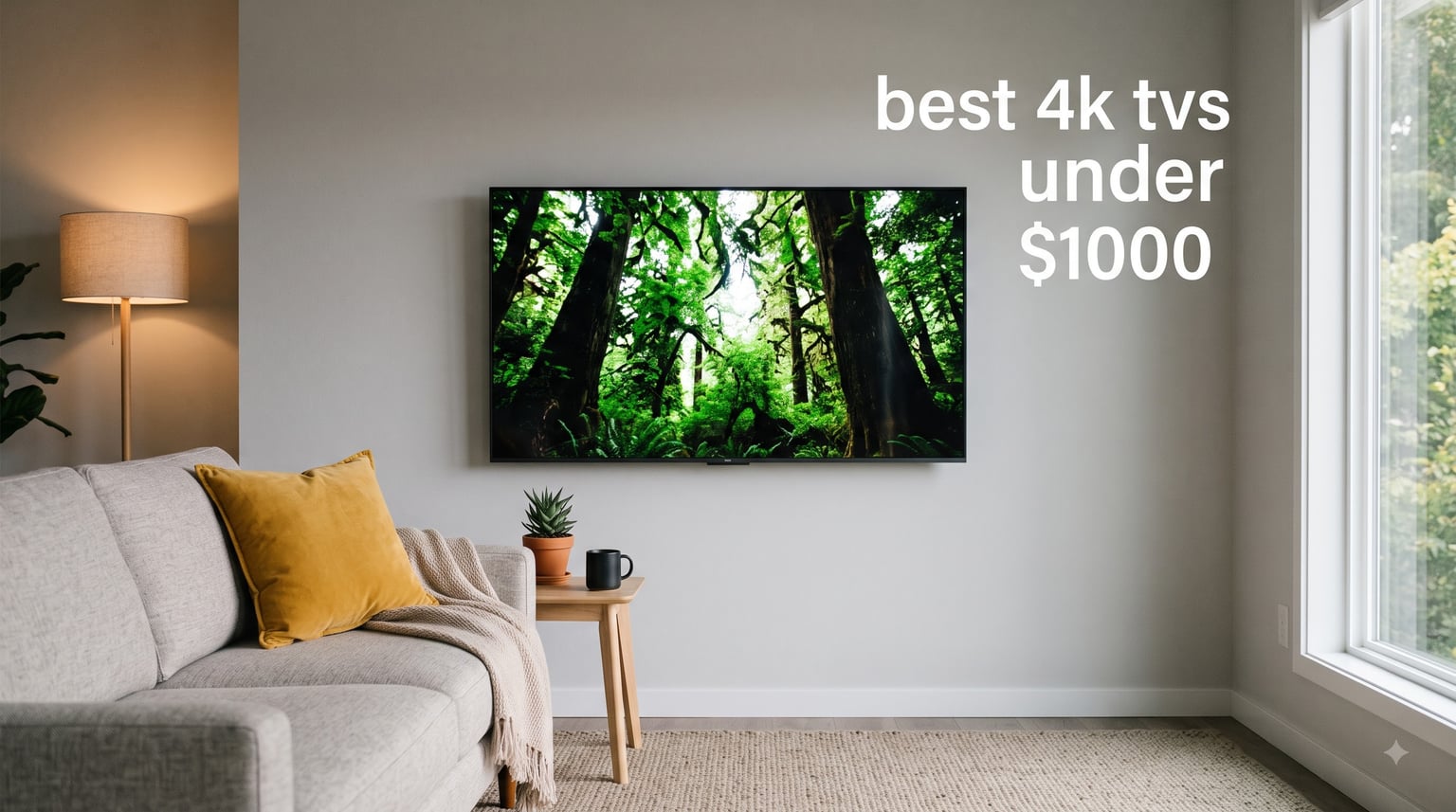best 4k tvs under $1000
