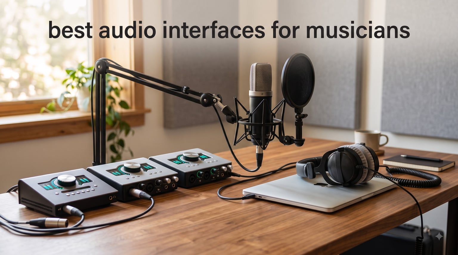 best audio interfaces for musicians