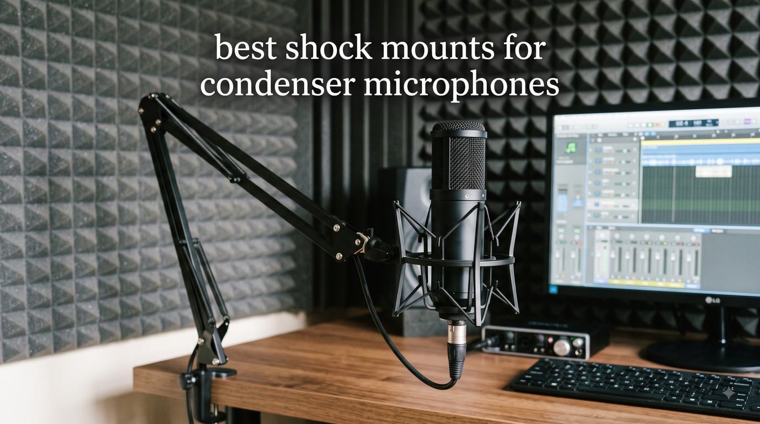 best shock mounts for condenser microphones