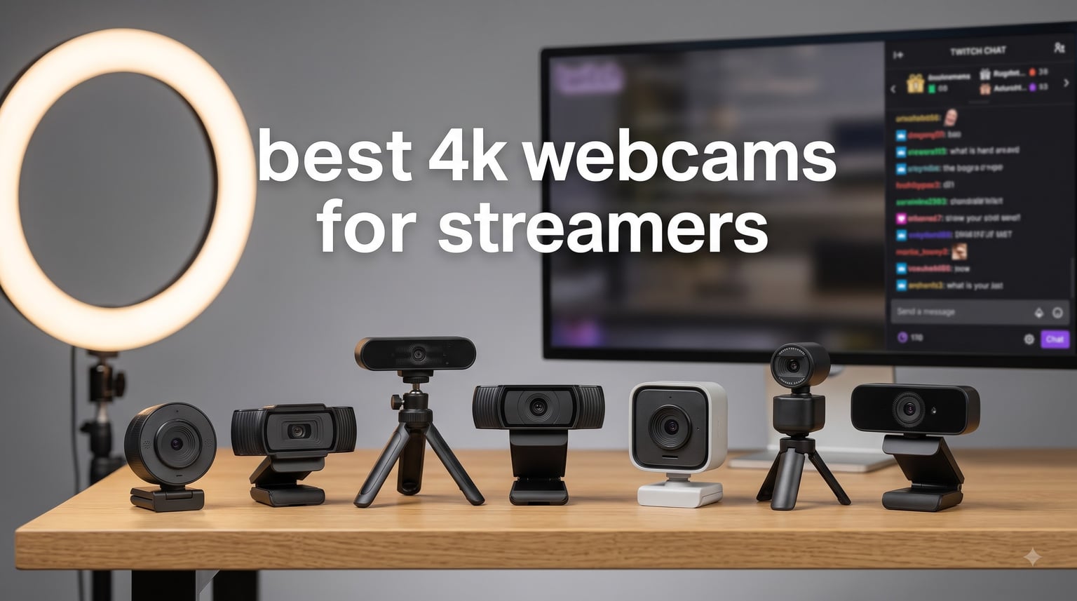 best 4k webcams for streamers