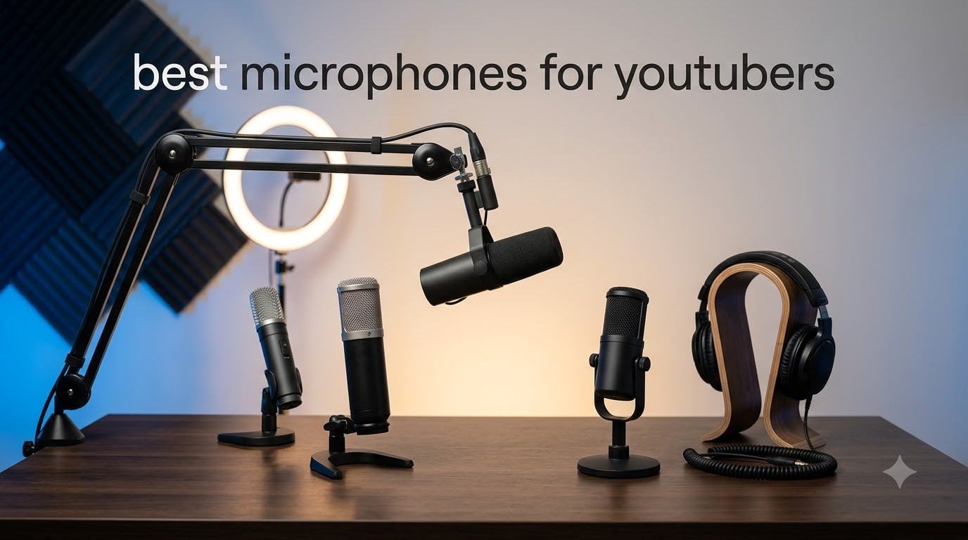 best microphones for youtubers