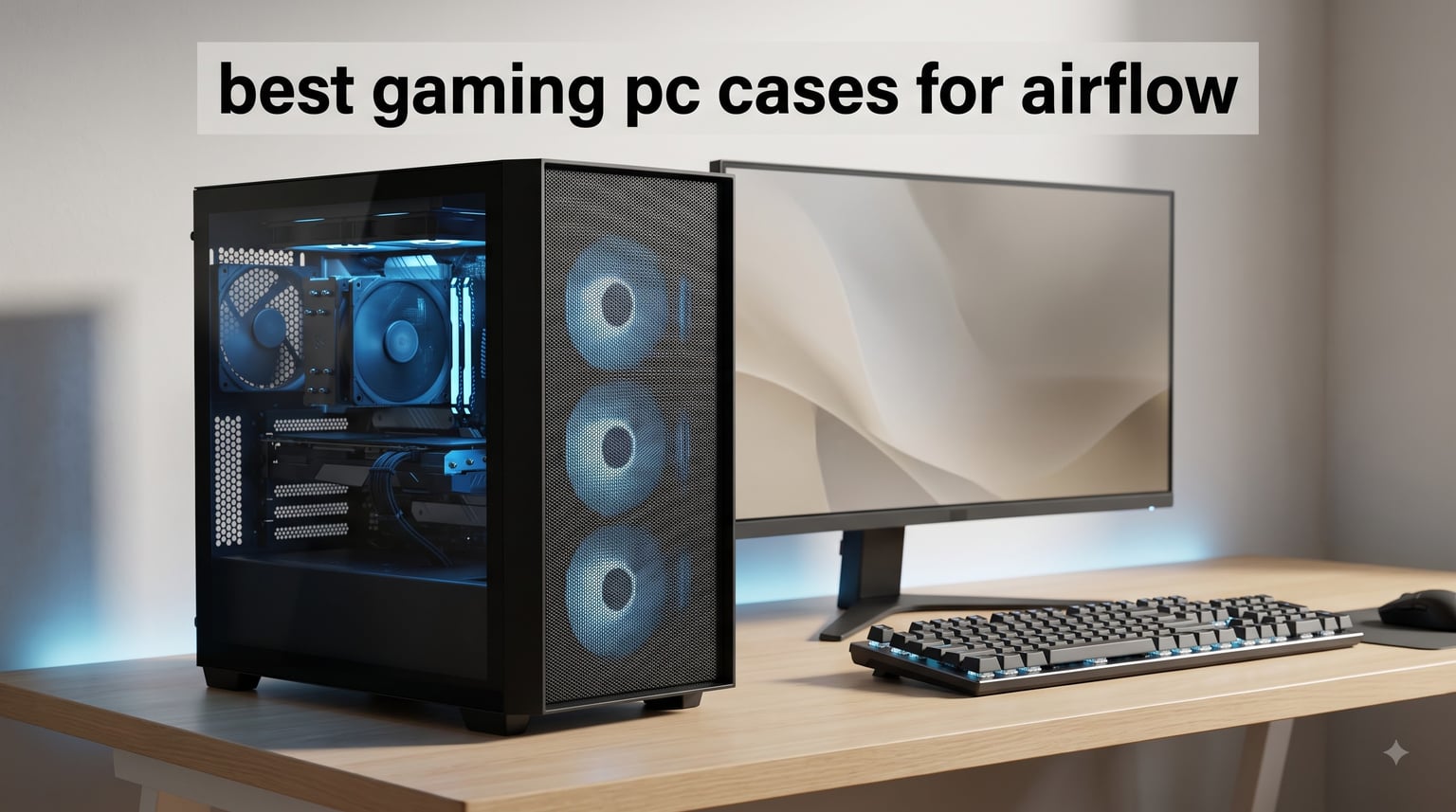 best gaming pc cases for airflow