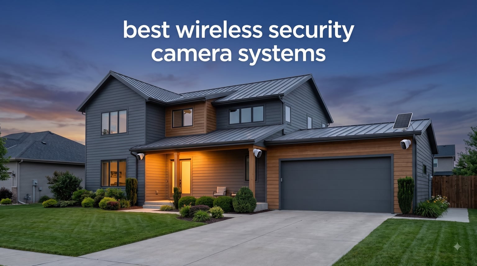 best wireless security camera systems