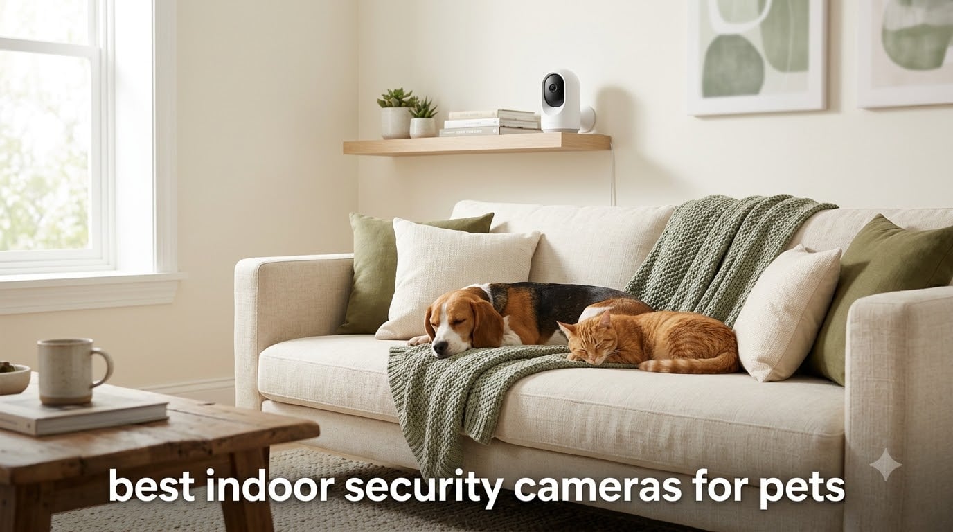 best indoor security cameras for pets