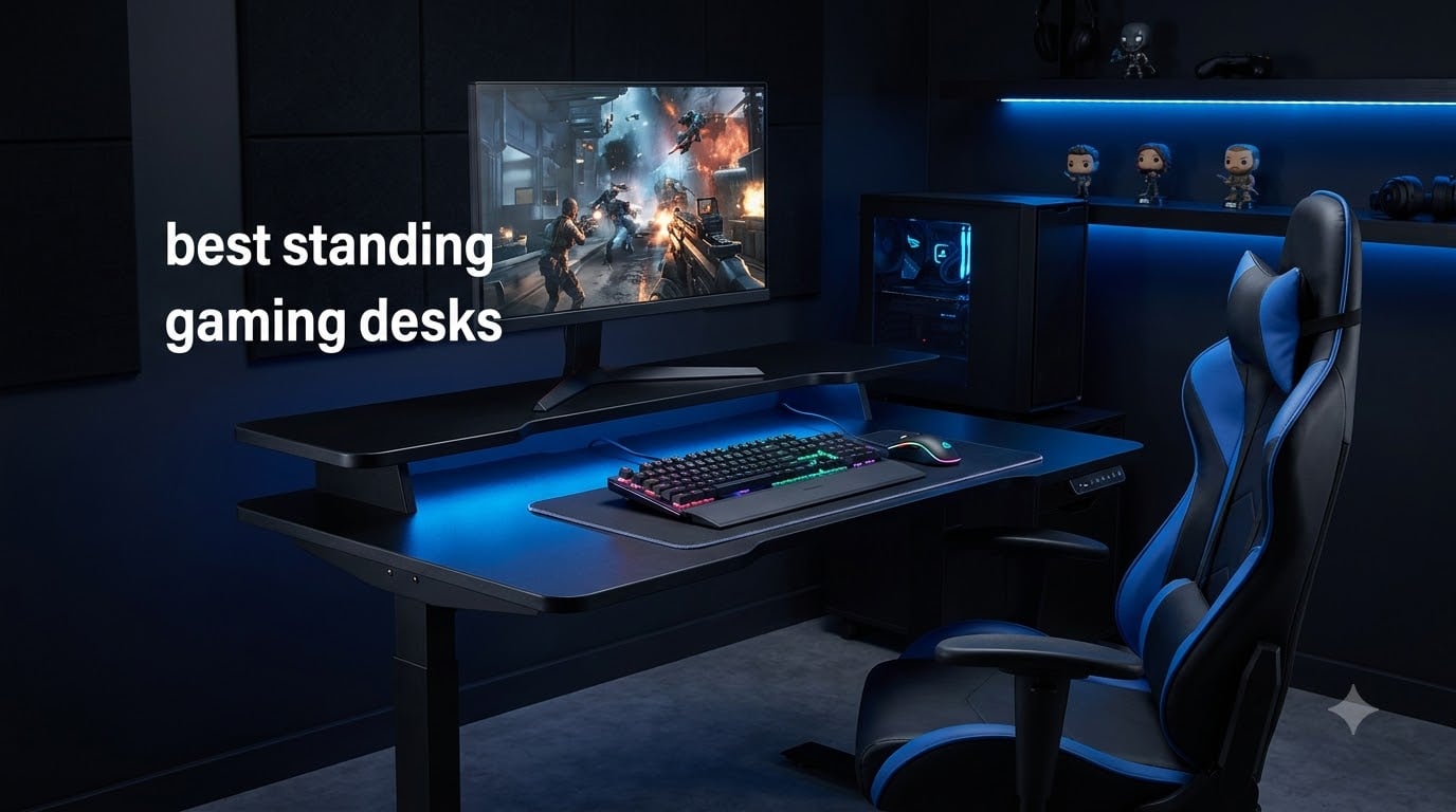 best standing gaming desks