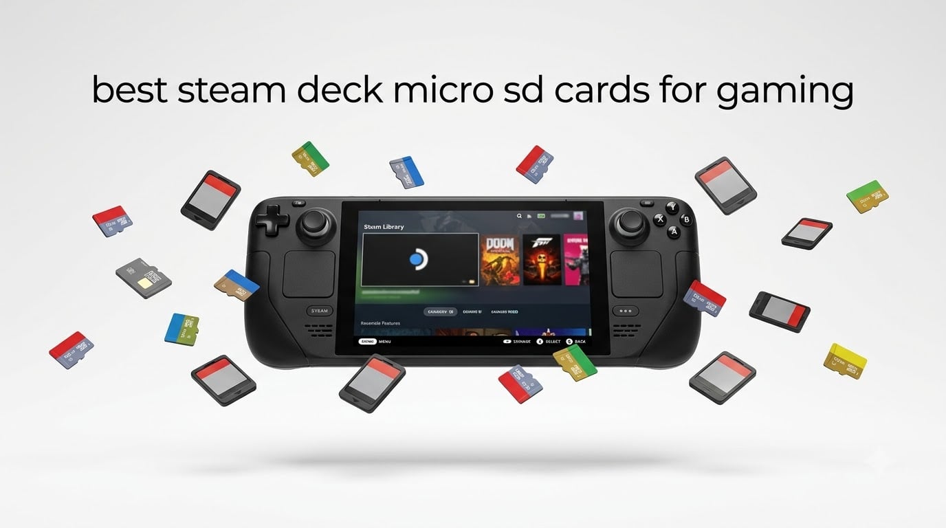 best steam deck micro sd cards for gaming