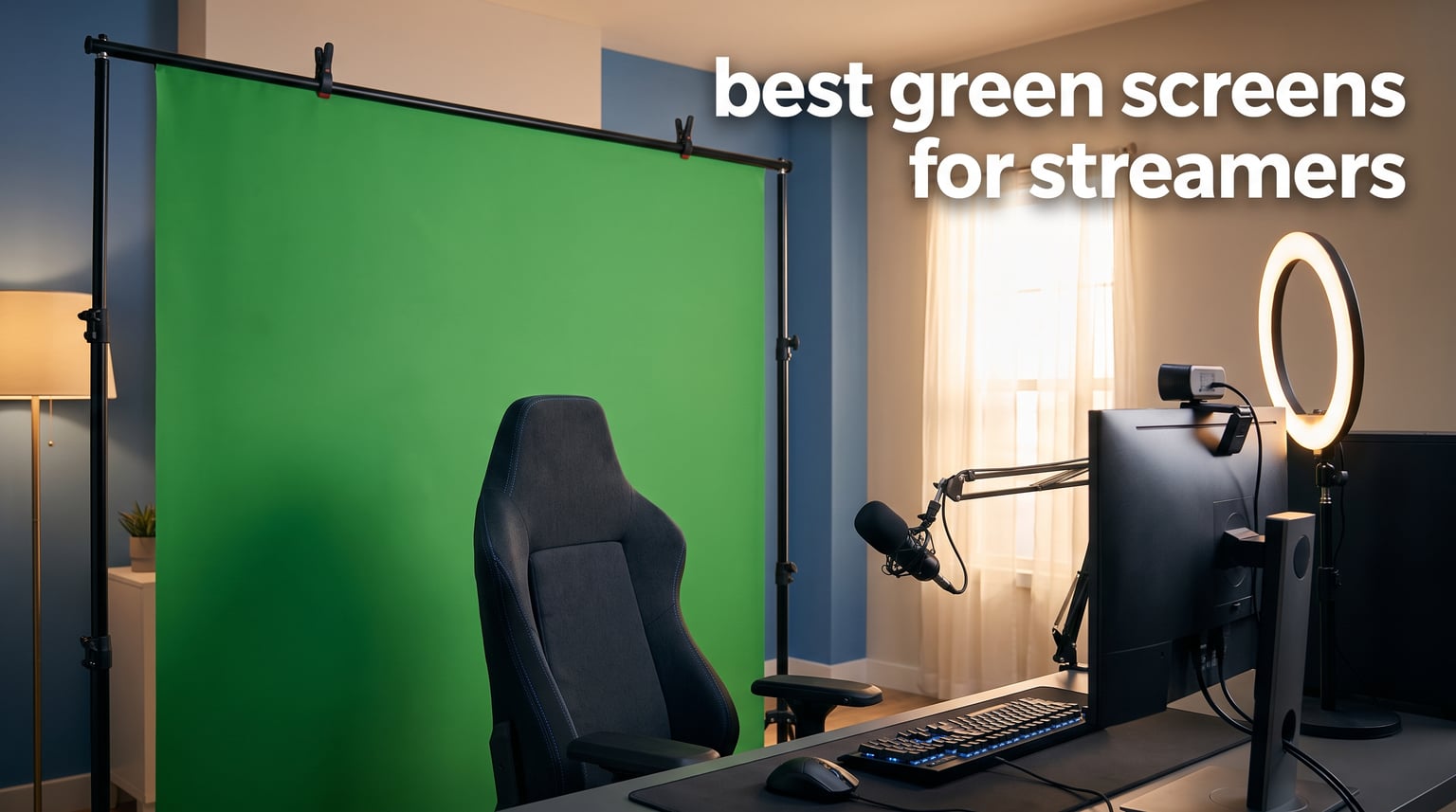 best green screens for streamers