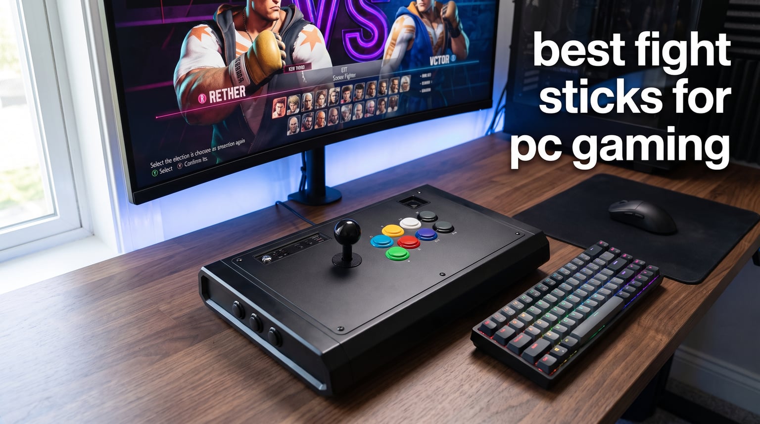 best fight sticks for pc gaming