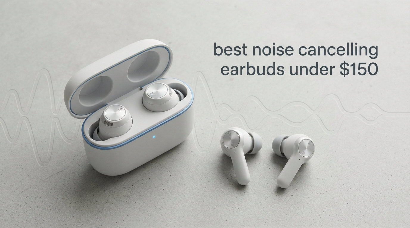 best noise cancelling earbuds under $150