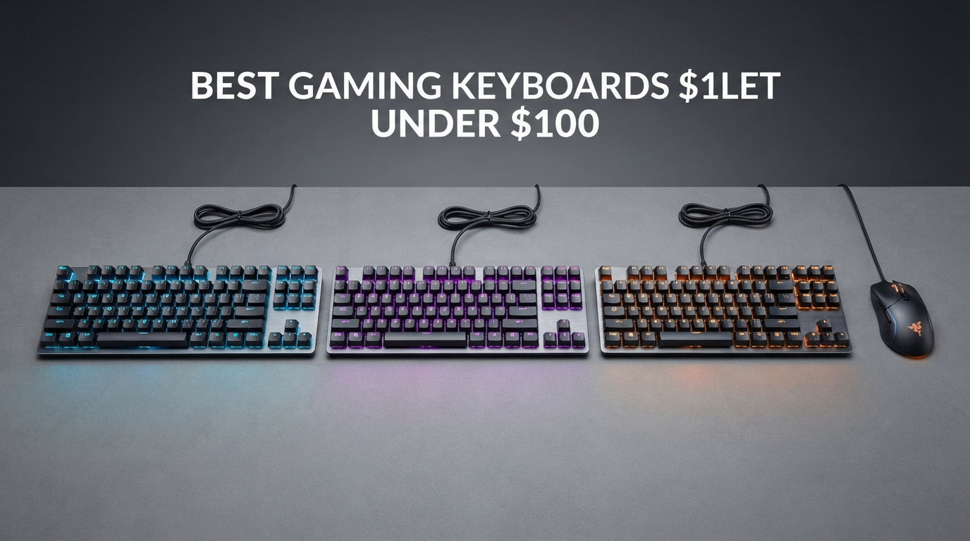 best gaming keyboards under $100