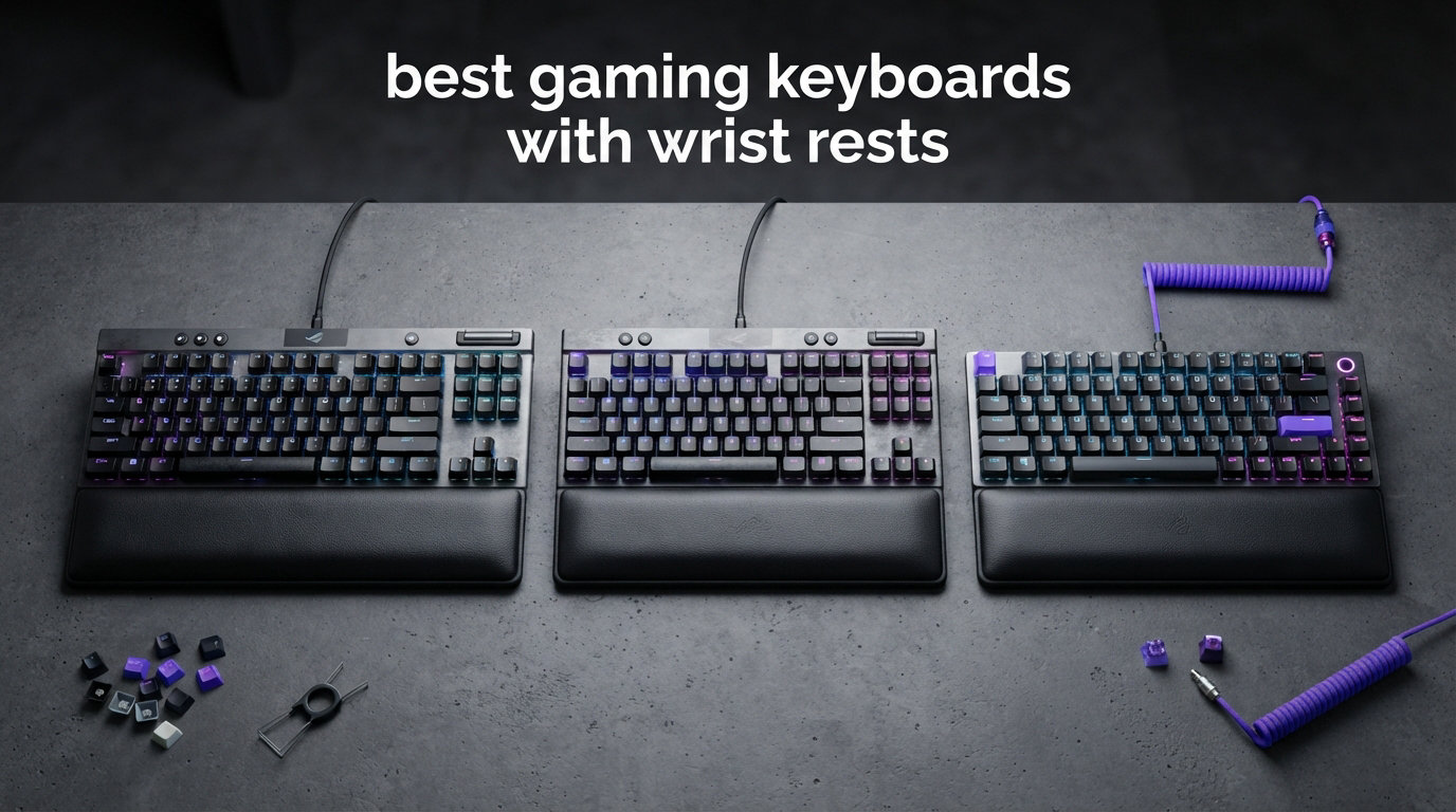 best gaming keyboards with wrist rests