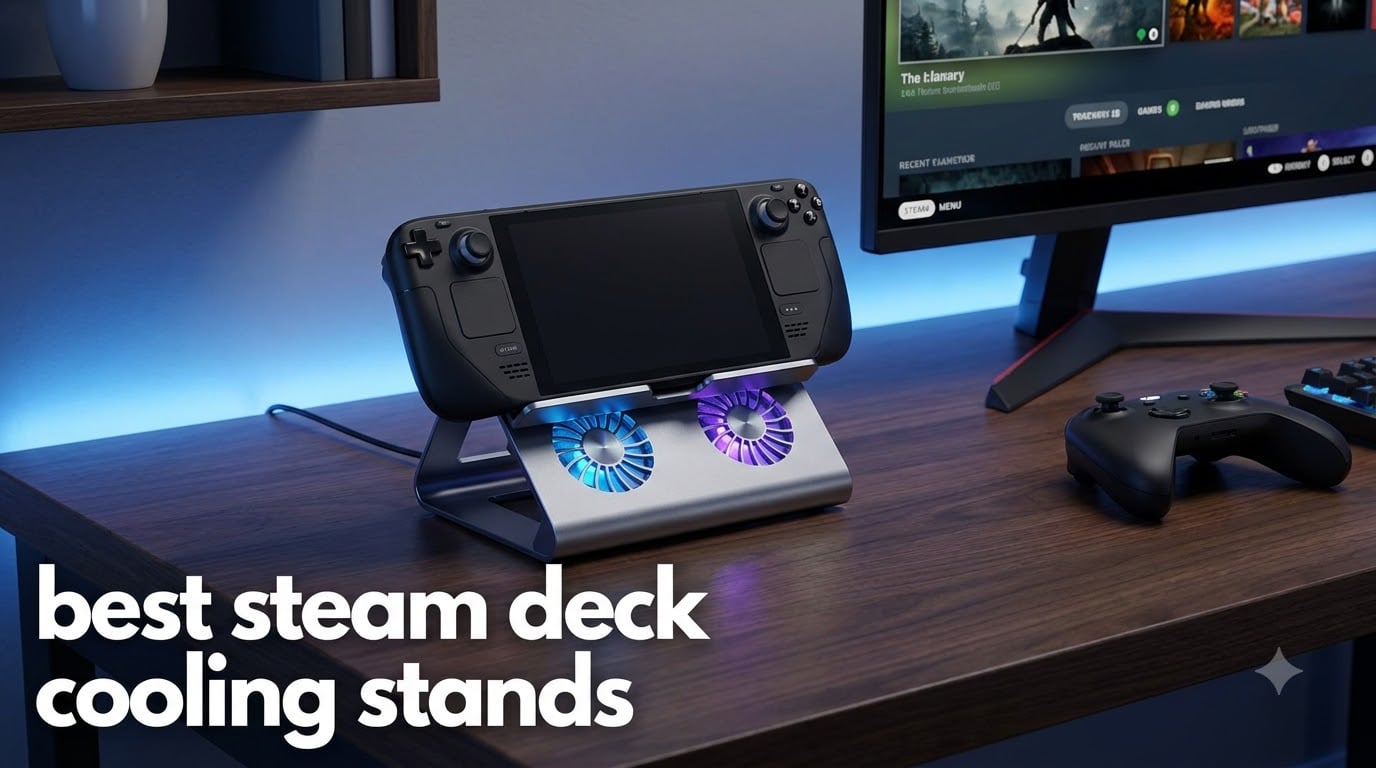 best steam deck cooling stands