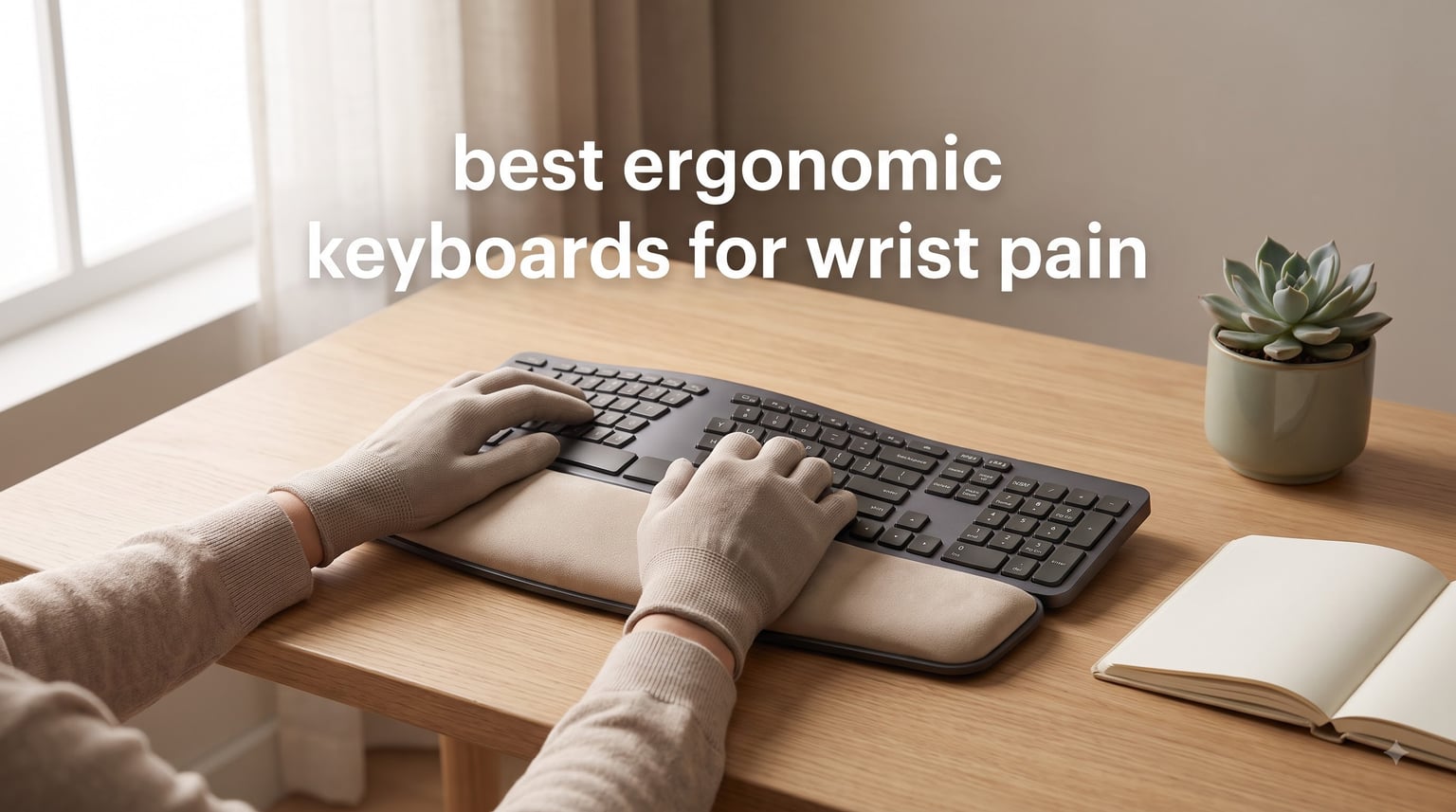 best ergonomic keyboards for wrist pain