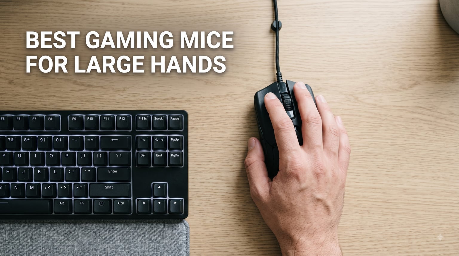 best gaming mice for large hands